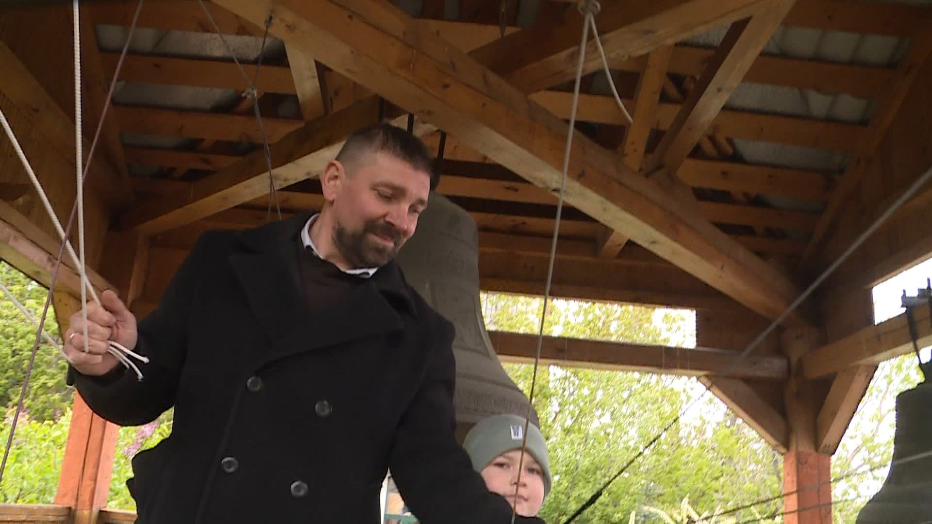 В Казани верующие получили уникальную возможность исполнить звон на колоколах