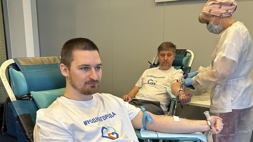 Более 30 сотрудников Газпромнефть-СМ поддержали акцию по сдаче крови